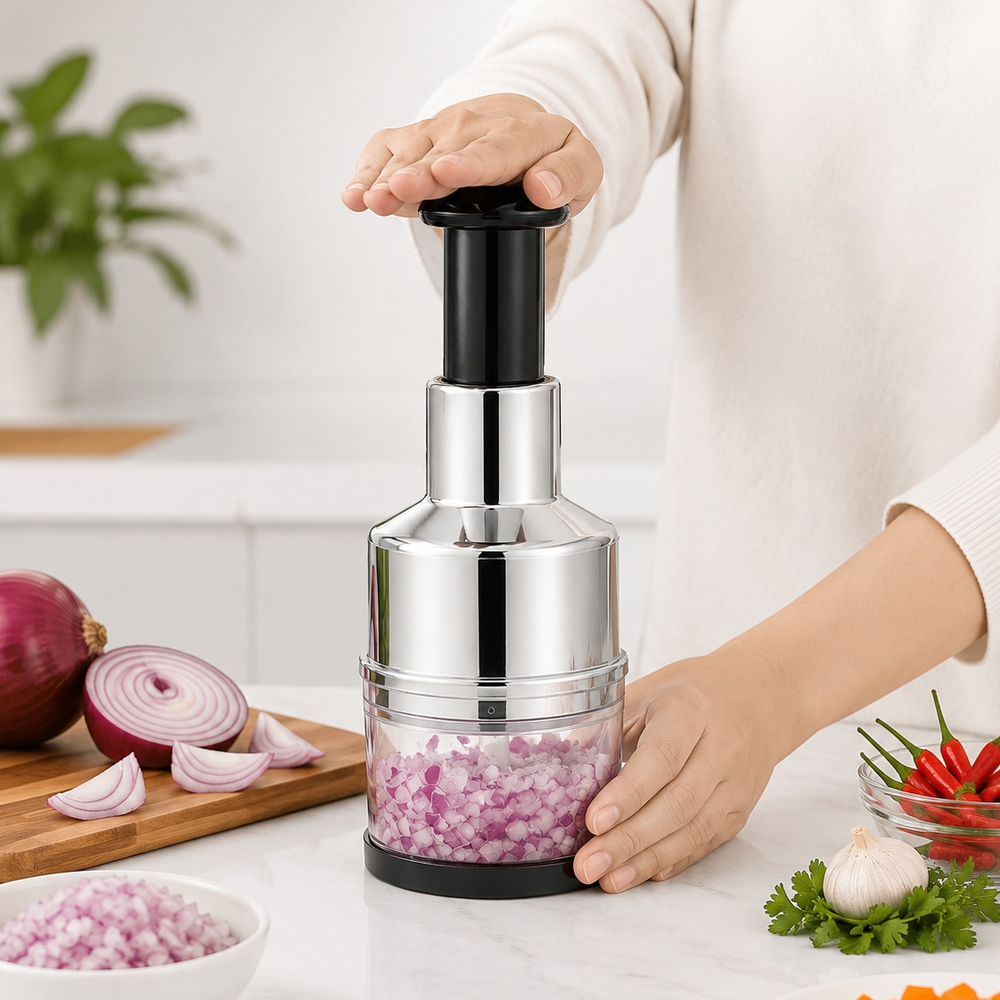 Homzo Manual Vegetable Press Chopper
